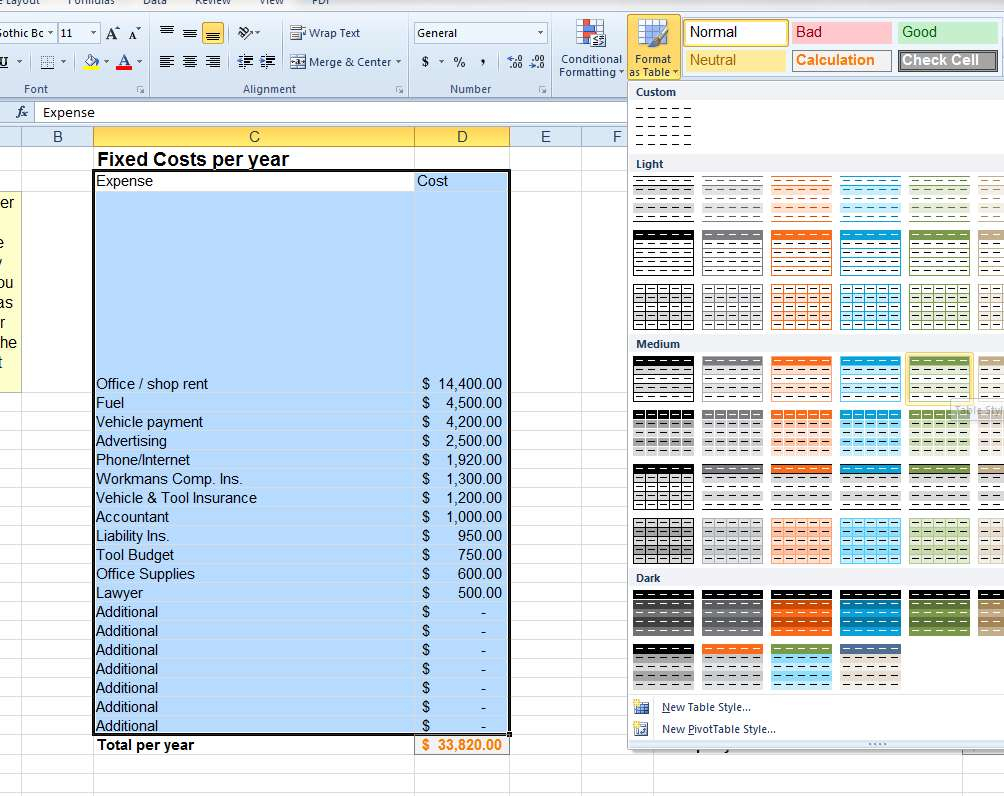 How To Set Up Excel Spreadsheet For Expenses Spreadsheet Downloa how to