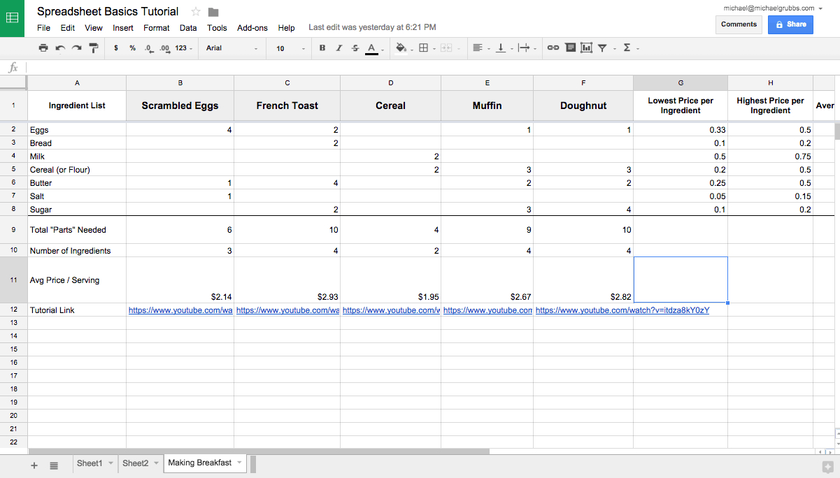 How To Spreadsheet with Google Sheets 101 The Beginner's Guide To