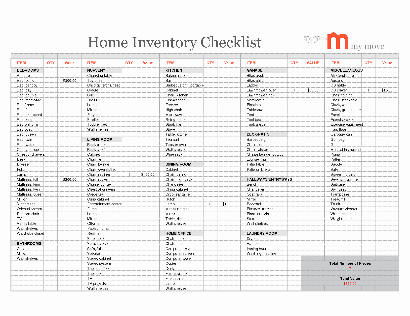 Inventory Spreadsheet Google Docs Spreadsheet Downloa home inventory