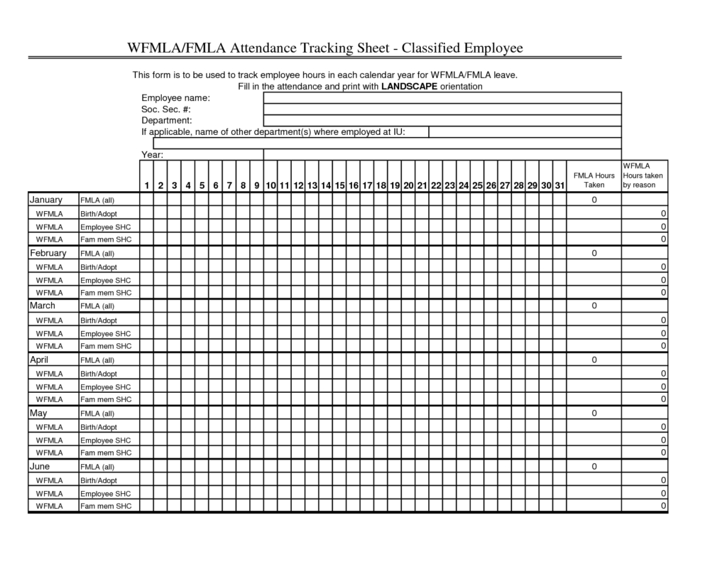 Leave Of Absence Tracking Spreadsheet Spreadsheet Downloa leave of