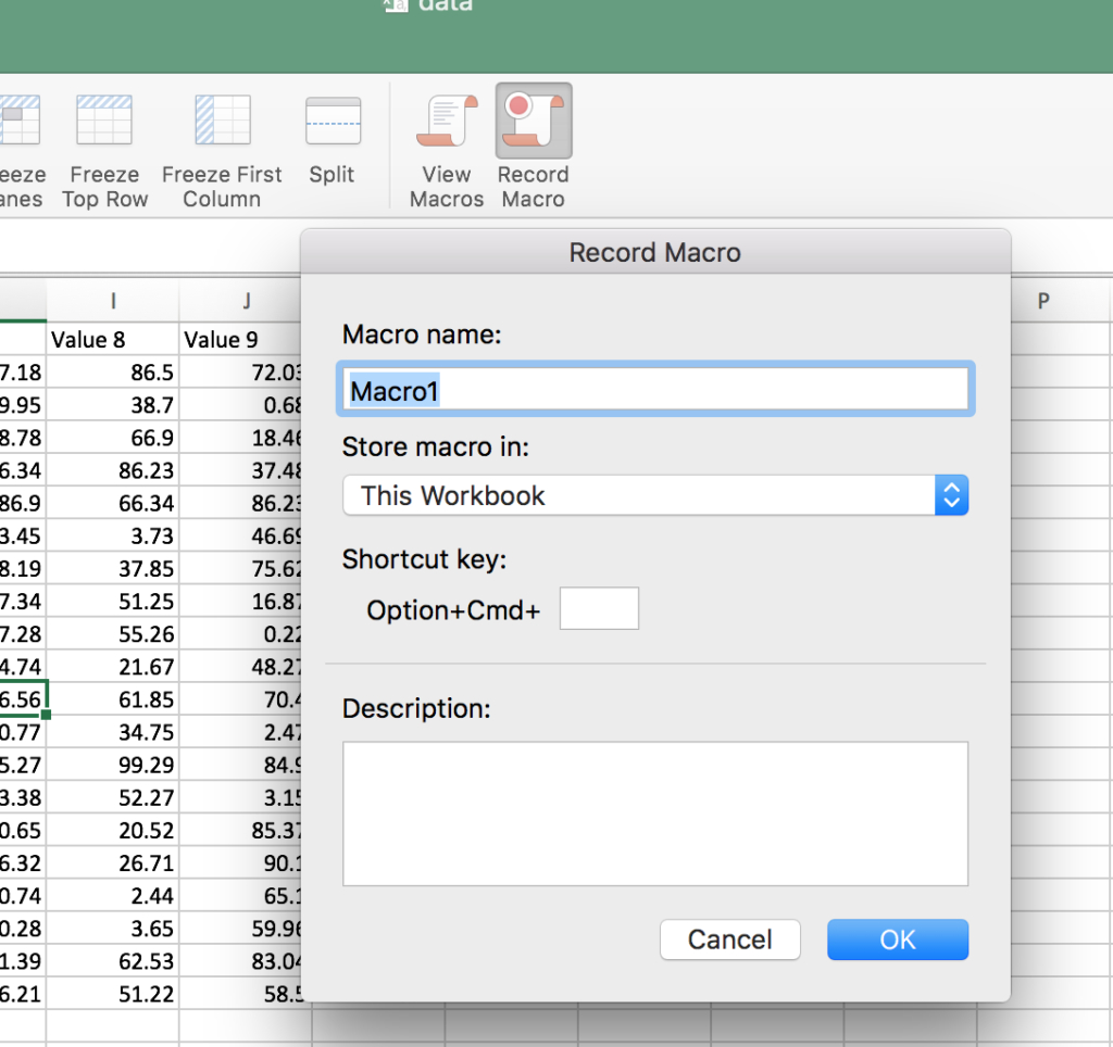 Macro Spreadsheet within Beyond Macros — Automating Your Spreadsheet