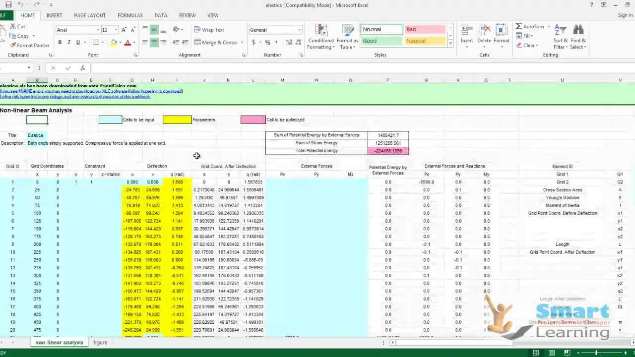 Mechanical Engineering Spreadsheets Free Download —