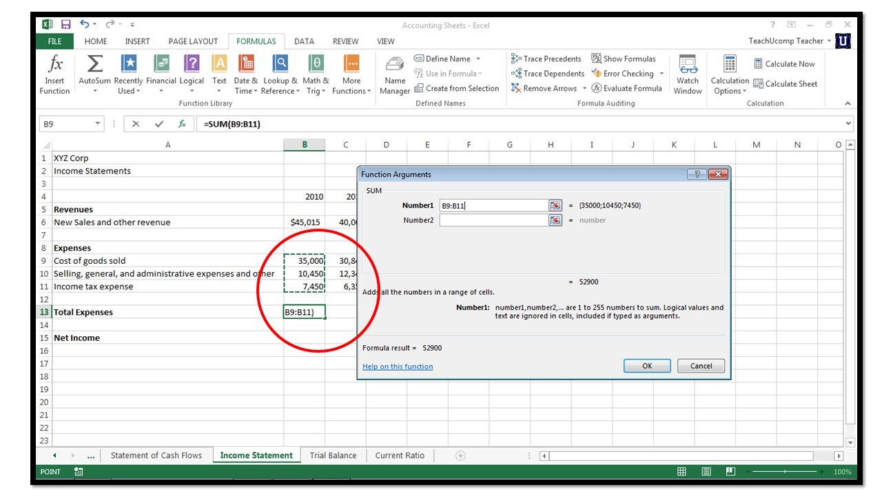 Ms Office Spreadsheet with How To Insert Functions In Microsoft Excel