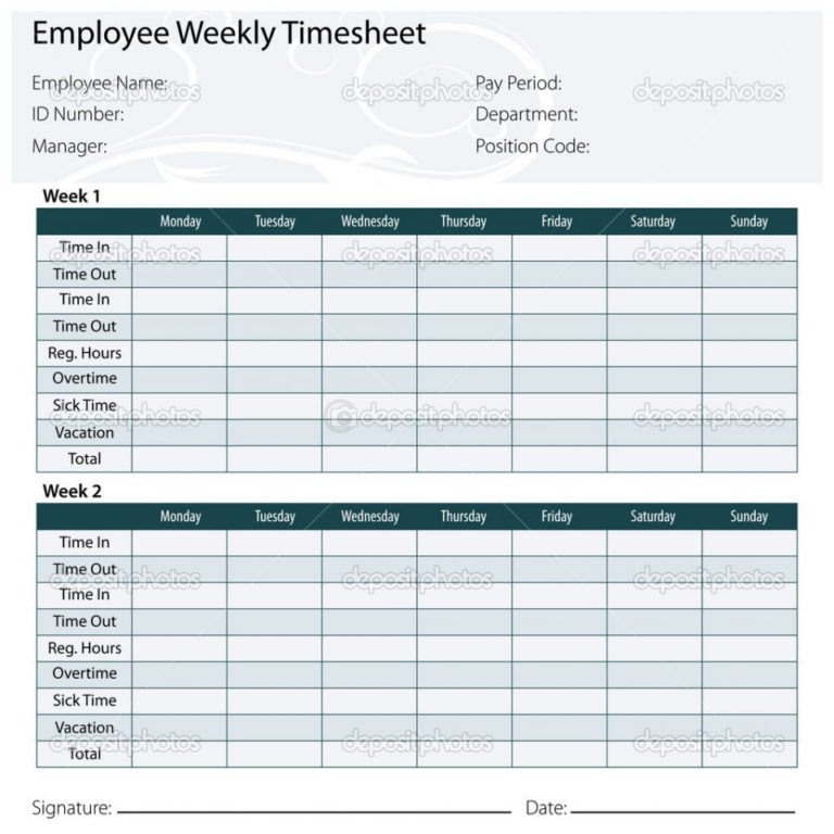Nanny Tax Calculator Spreadsheet —