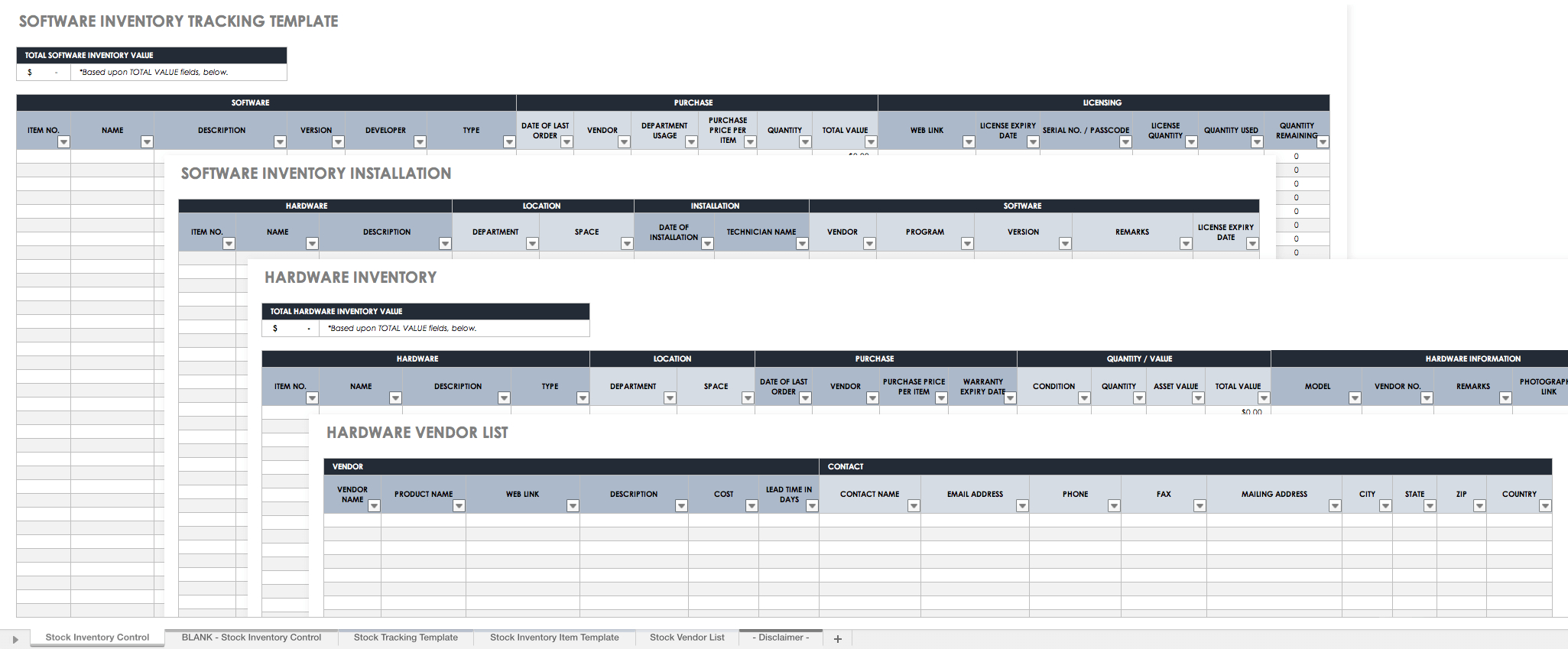 Pallet Tracking Spreadsheet in Free Excel Inventory Templates —