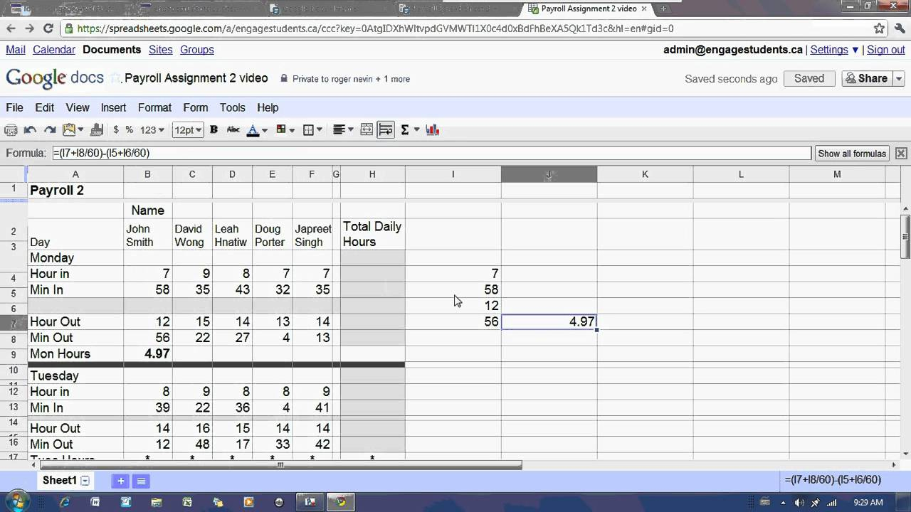 40+ Microsoft Excel Payroll Formulas Gif Formulas