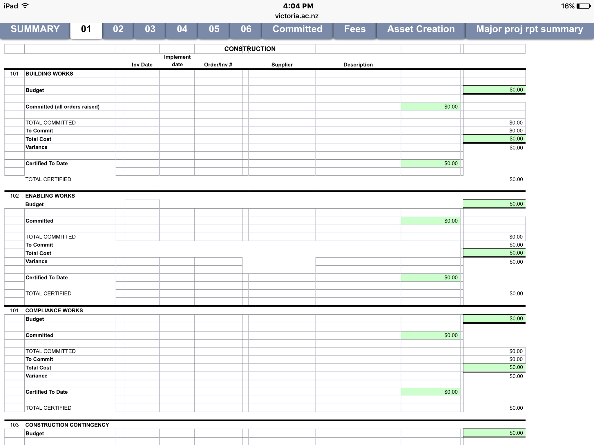 Project Management Free Spreadsheet Templates