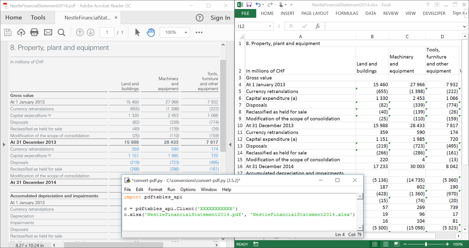 Python Read Excel Spreadsheet regarding Convert Pdf To Excel, Csv Or