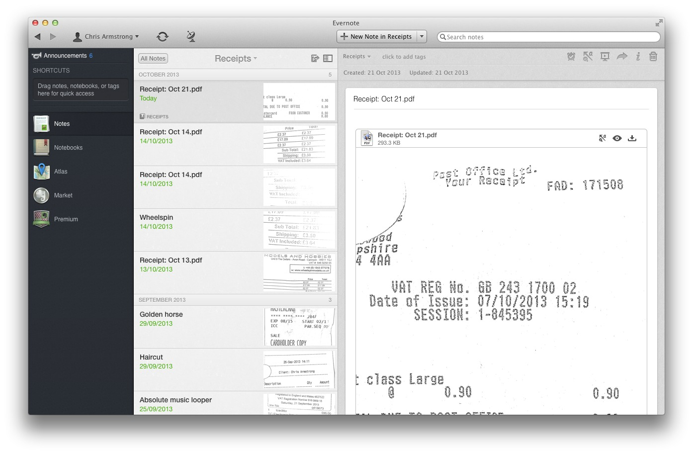 Scan Receipts Into Excel Spreadsheet —