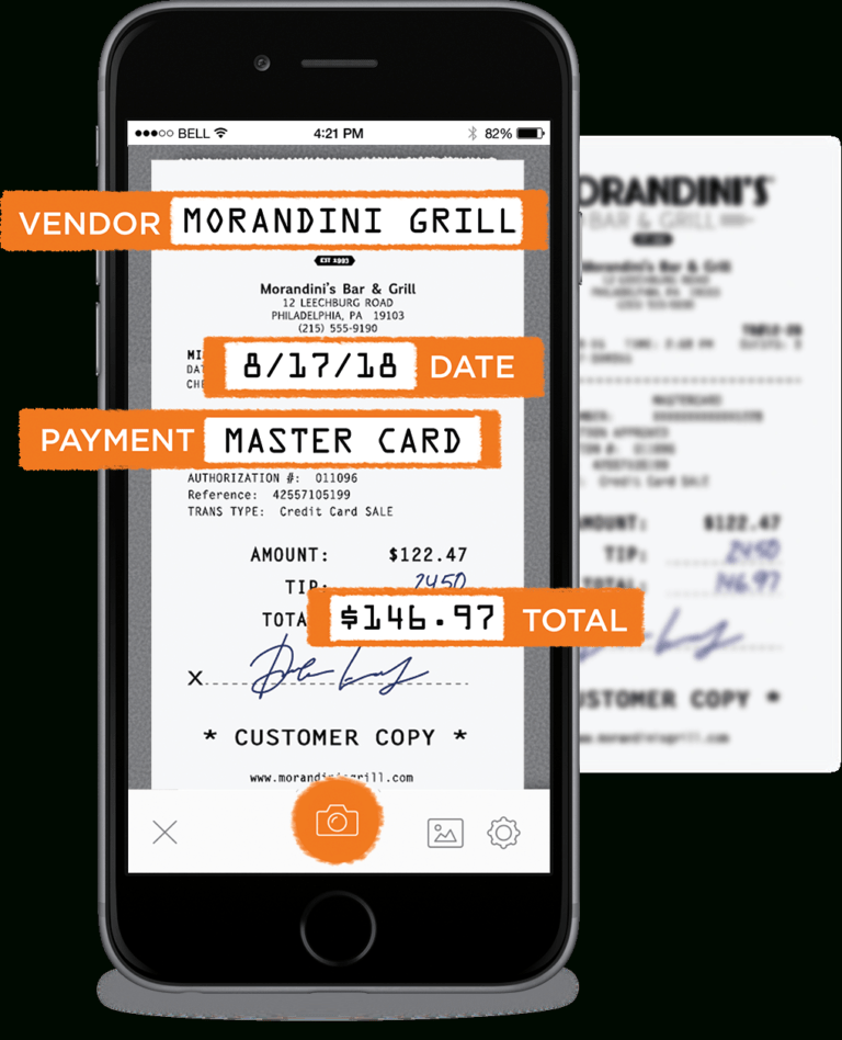 Scan Receipts Into Spreadsheet regarding Receipt Scanning App For