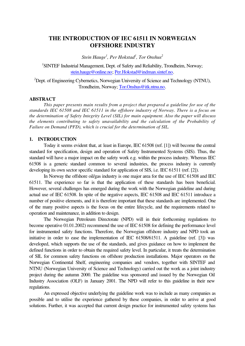 Sil Calculation Spreadsheet with Pdf Probability Of Failure On Demand