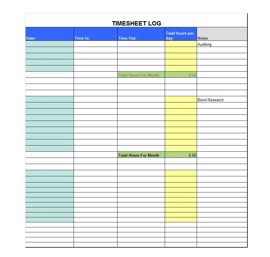 Spreadsheet To Keep Track Of Employee Hours pertaining to