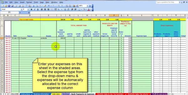 Tax Return Spreadsheet Template Uk Google Spreadshee Tax Return