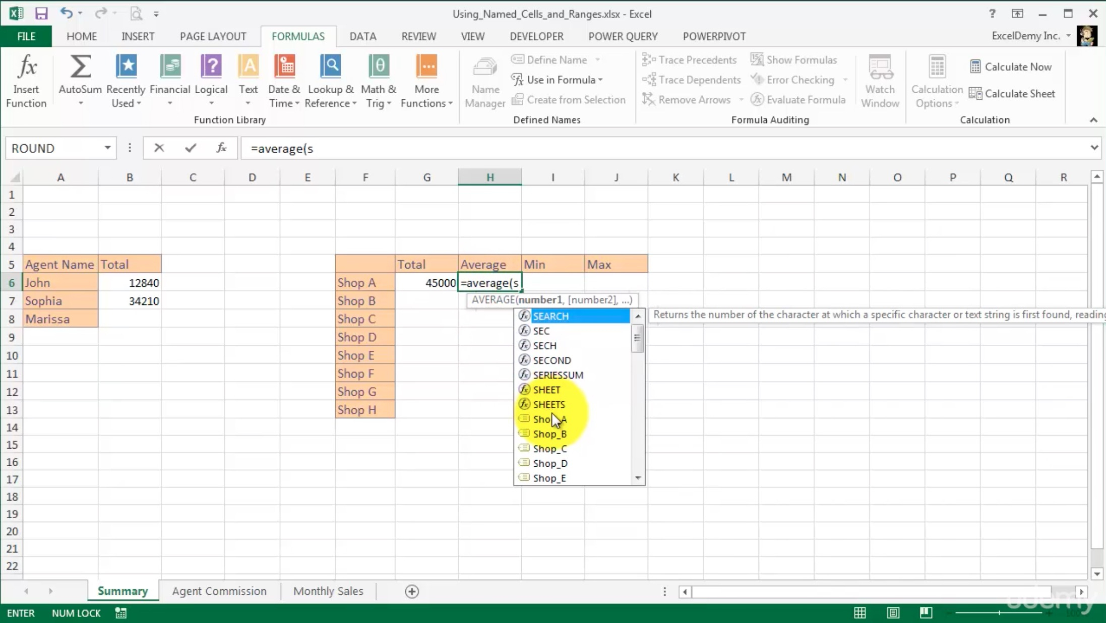 Teach Yourself Excel Spreadsheets throughout Excel Formulas And