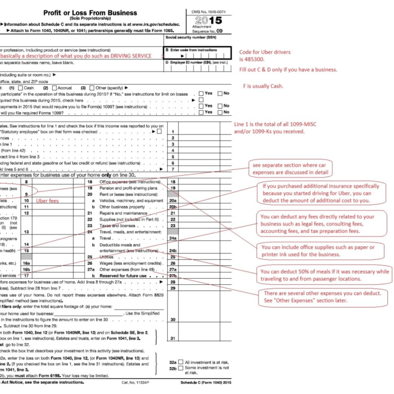 Uber Driver Profit Spreadsheet Intended For Uber Tax Filing Information