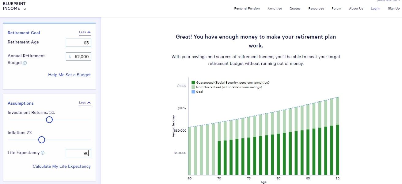 Ultimate Retirement Calculator Life Spreadsheet with regard to The Best