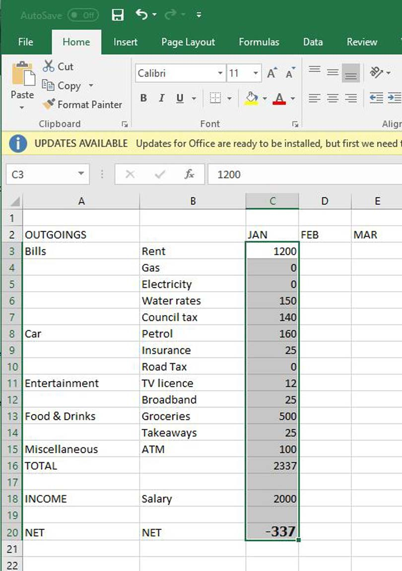 Uses For Spreadsheets At Home for Uses For Spreadsheets At Home On