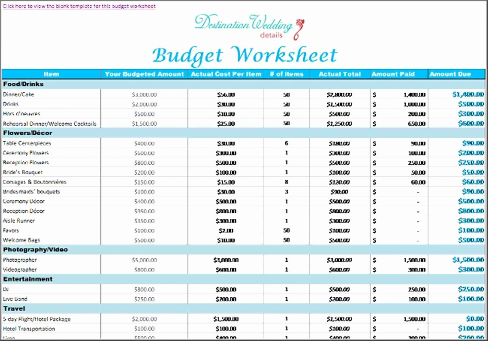 Wedding Budget Excel Spreadsheet Uk Payment Spreadshee wedding budget