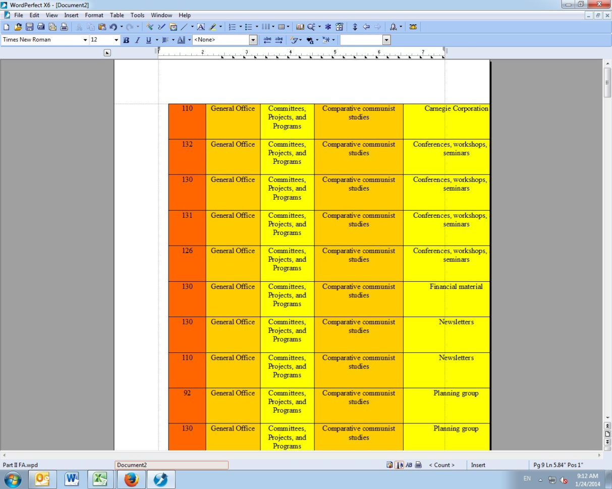 Wordperfect Spreadsheet throughout Converting Spreadsheets To Word