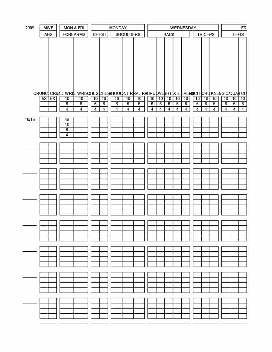 Workout Routine Spreadsheet Google Spreadshee fitness Workout Routine Spreadsheet Google Spreadshee fitness