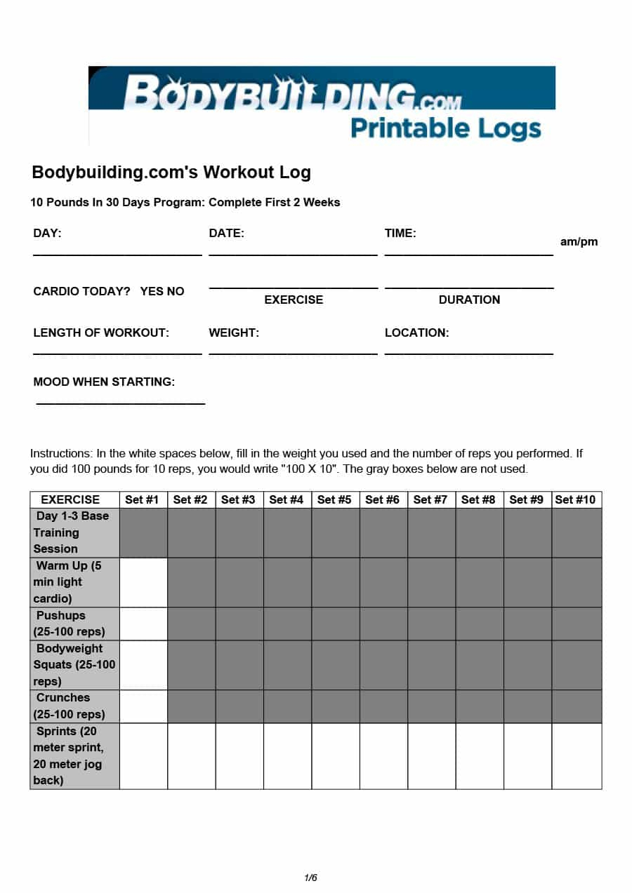 Workout Spreadsheet Template Google Spreadshee workout Workout Spreadsheet Template Google Spreadshee workout