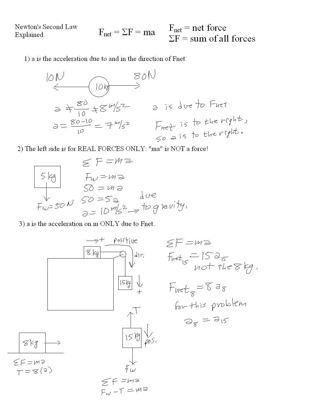 10 Example Of Newton's 2Nd Law Of Motion Proposal Letter