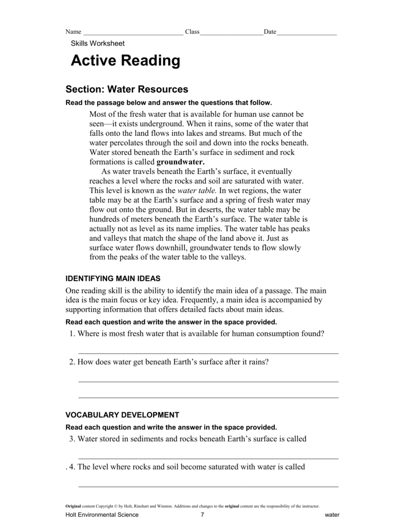 Active Reading Ter Resources —