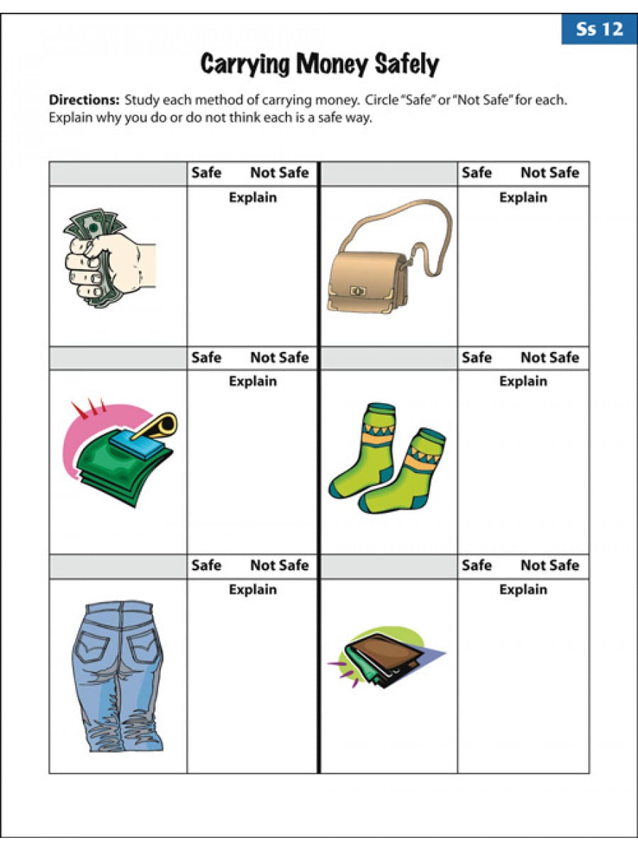 Community Living Skills Worksheets