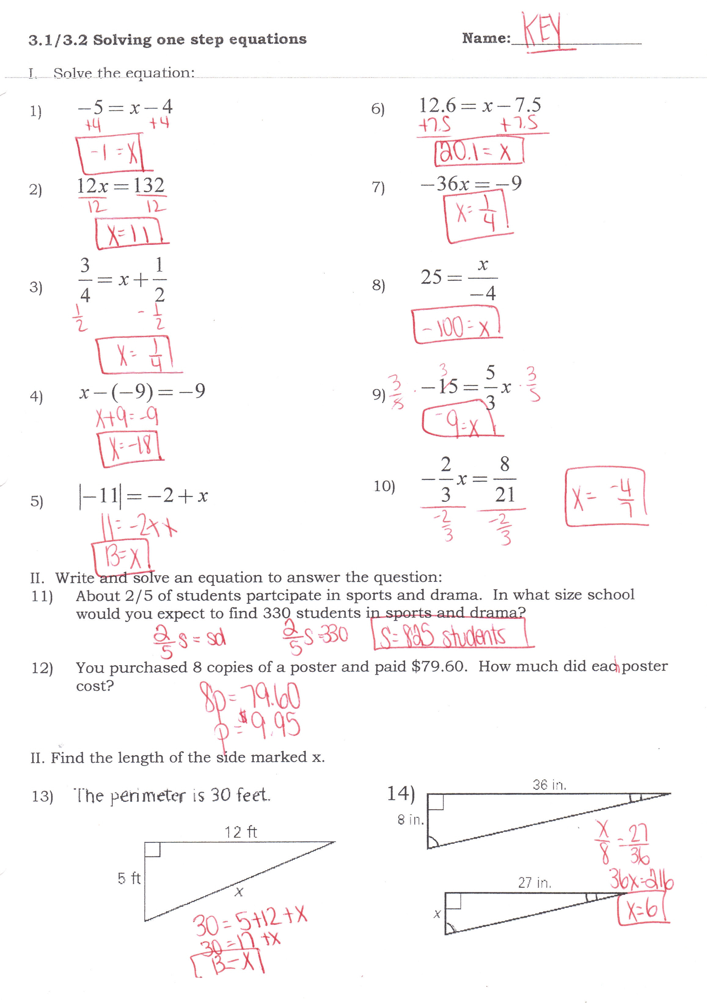 Amusing Algebra 1 Worksheets Solving Multi Step Equations — db-excel.com