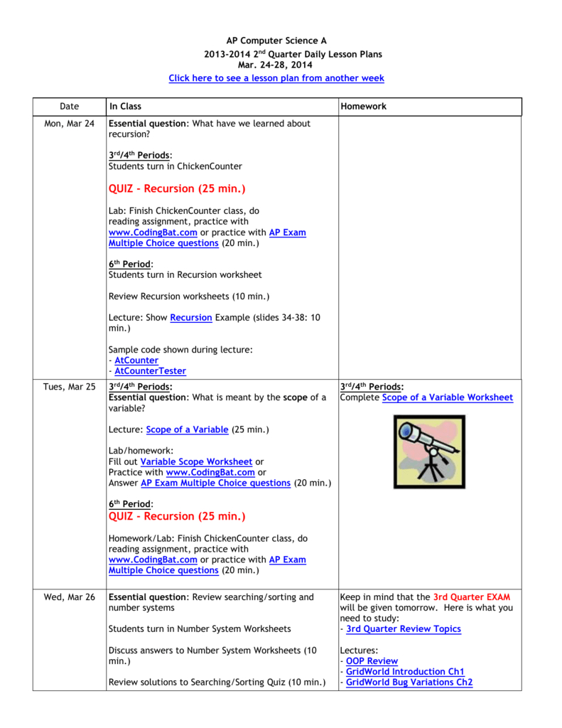 Ap Computer Science A —