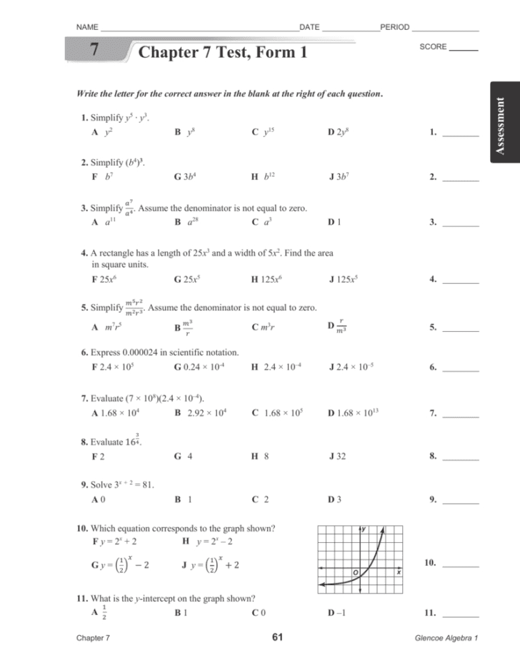 Glencoe Geometry Chapter 7 Worksheet Answers —