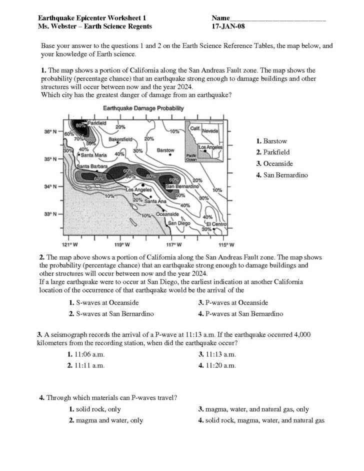 Cryptic Quiz Math Worksheet Answers —