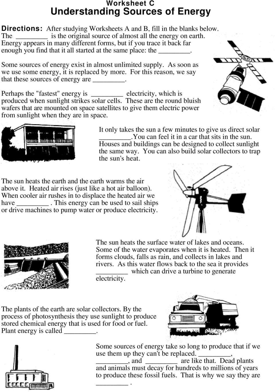 Fossil Formation Worksheet —