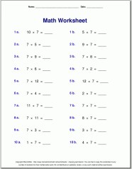 6Th Grade Worksheet Math
