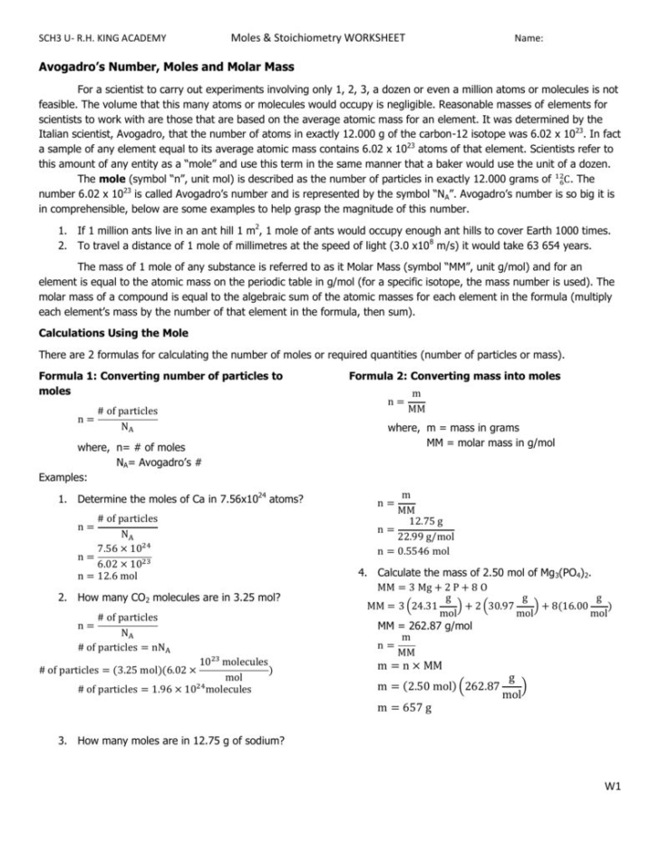 Limiting Reactants Chem Worksheet 12 3 —