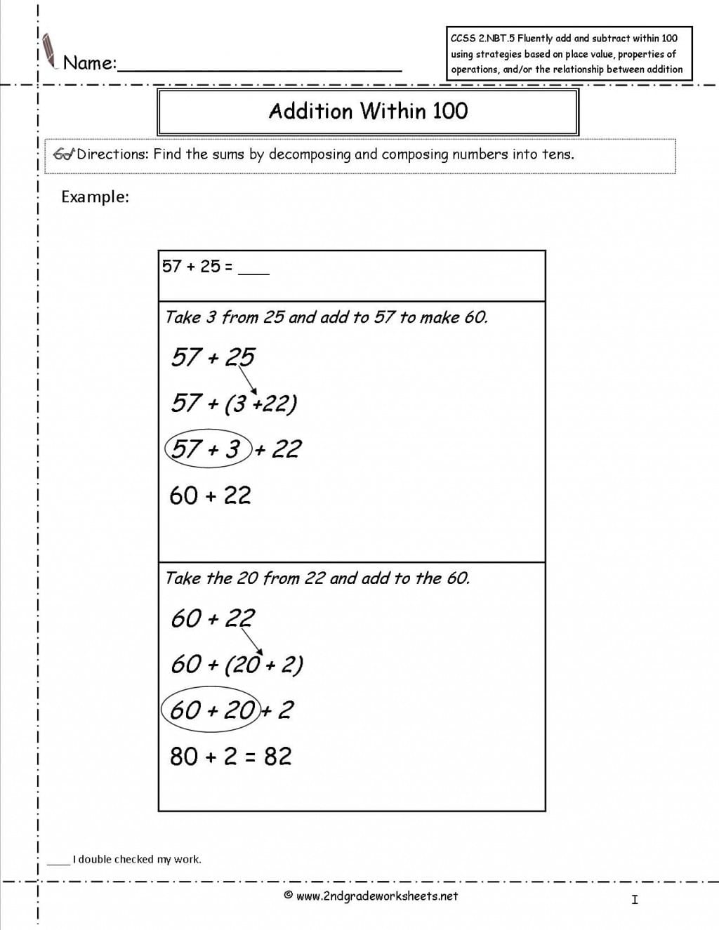 Math Worksheets Grade 5Th Printable Wonderful 5 Fractions —