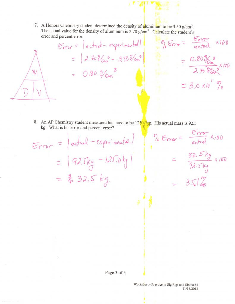 Scientific Notation Practice Worksheet —
