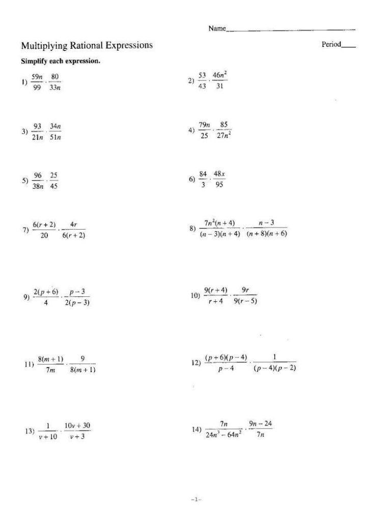 Solving For Specific Variable Worksheet Where can i find the if
