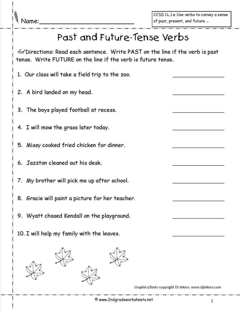 Standard Notation Worksheet —