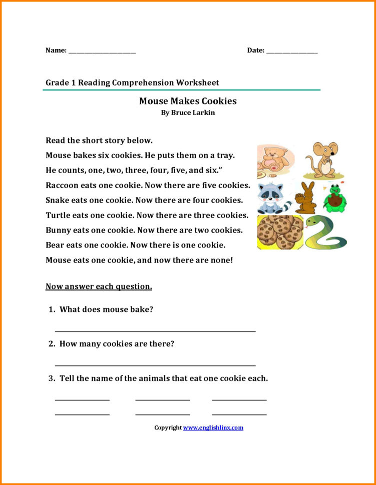Year 1 Reading Comprehension Worksheets Free —