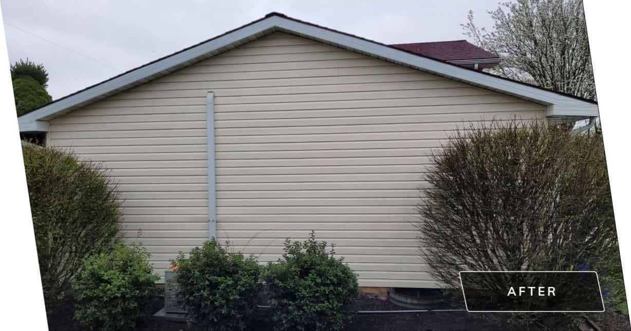 House Siding Before And After Gallery DB360 Soft Wash
