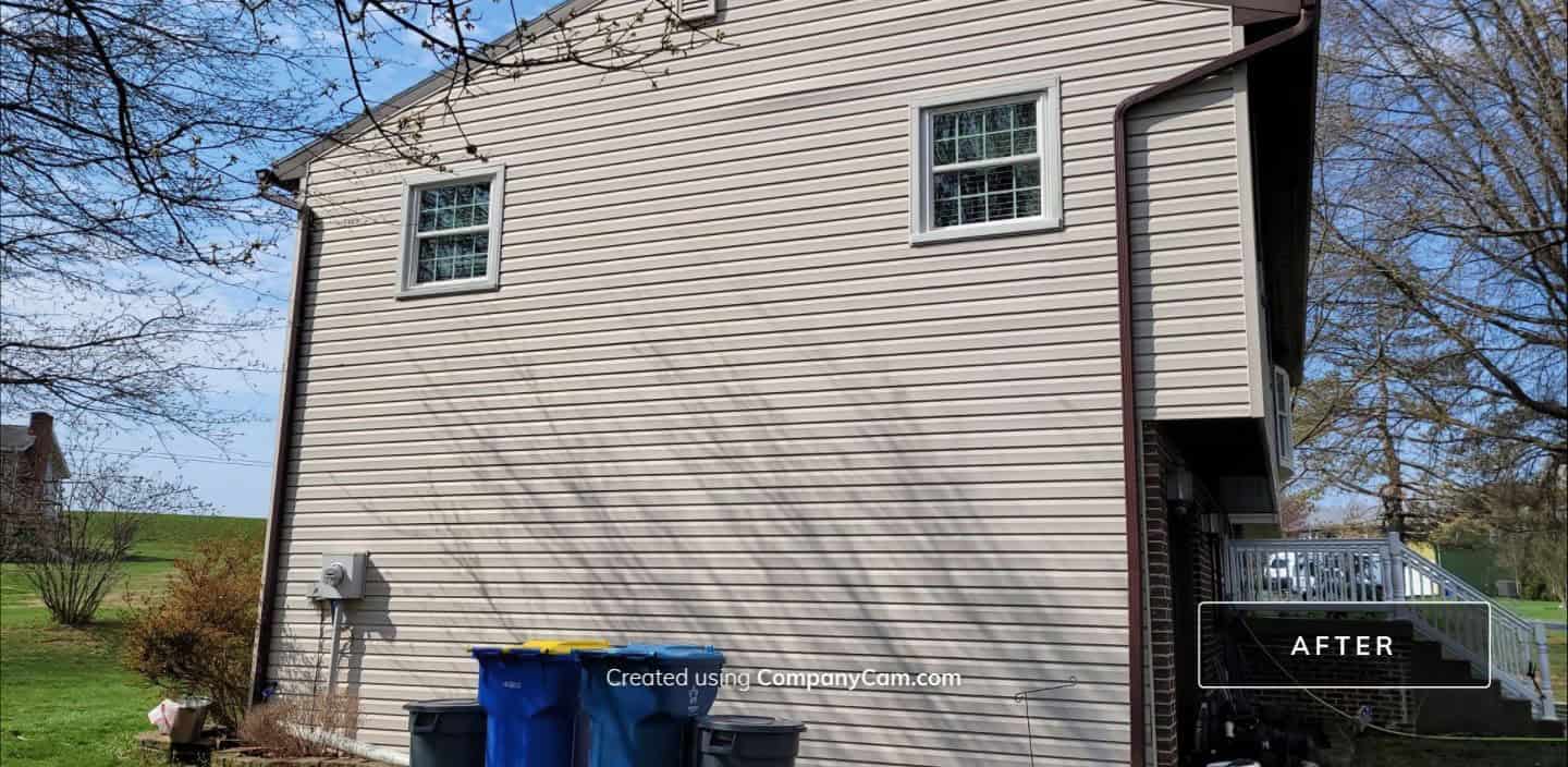 House Siding Before And After Gallery DB360 Soft Wash