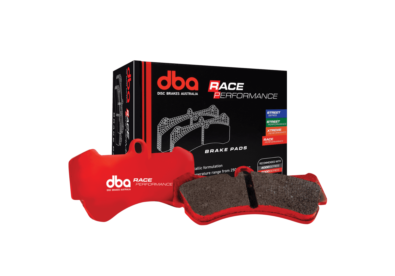 Front Race Performance Brake Pads DB1522RP Disc Brakes Australia