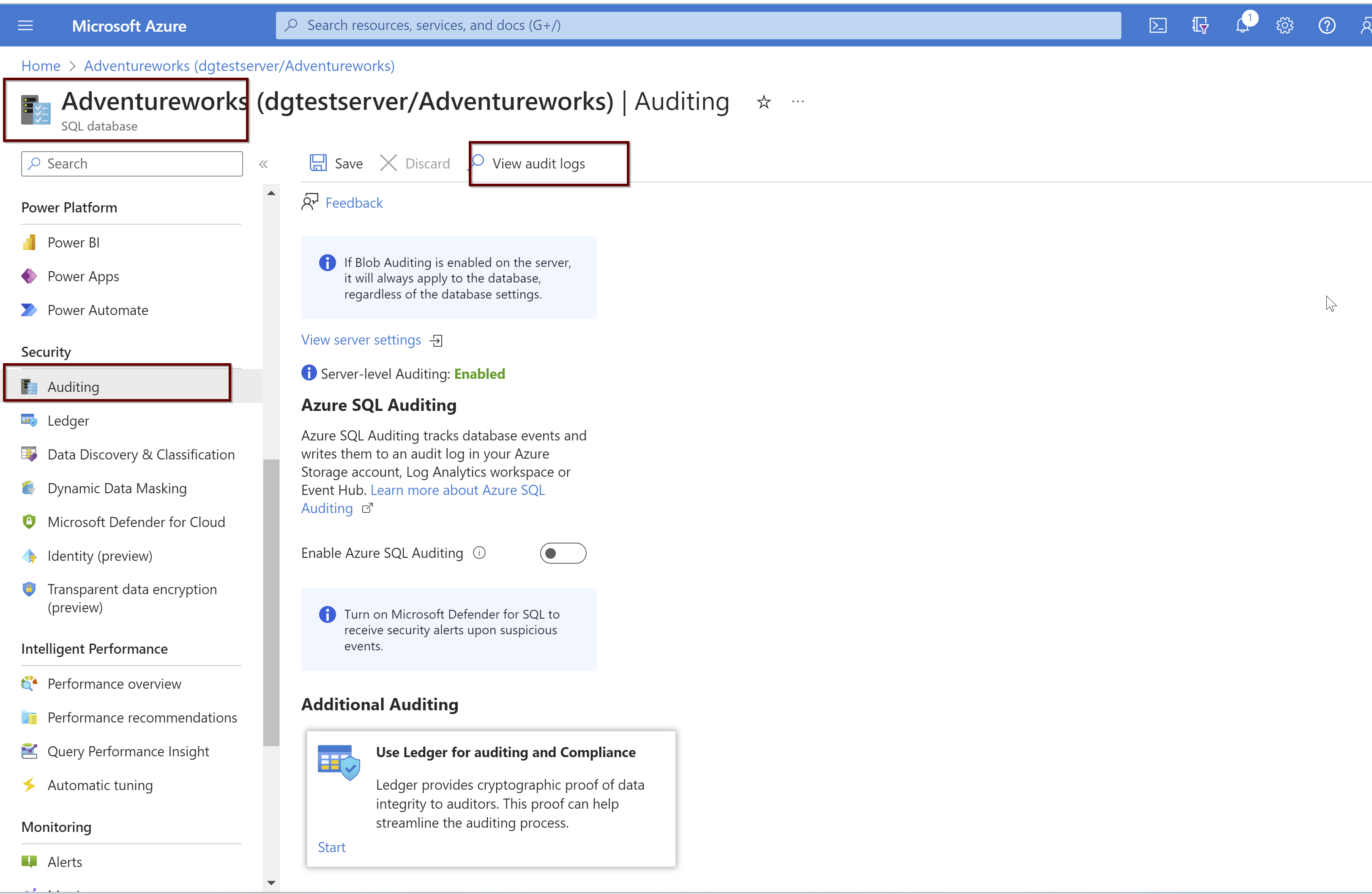 Quick Track Beginner’s Guide to Azure SQL Auditing in Azure SQL