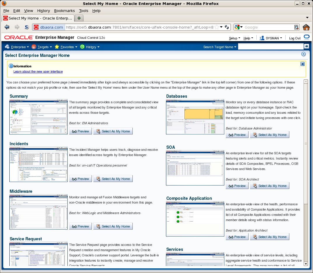Install Oracle Enterprise Manager 12C release 2(12.1.0.2) on OEL 5/6