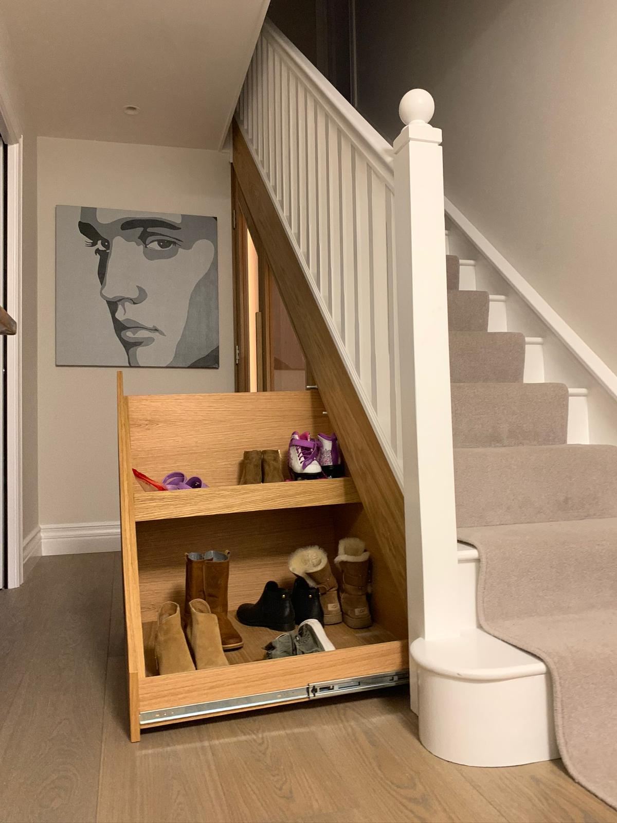Under Stairs Storage Derek Barrett Design Ltd