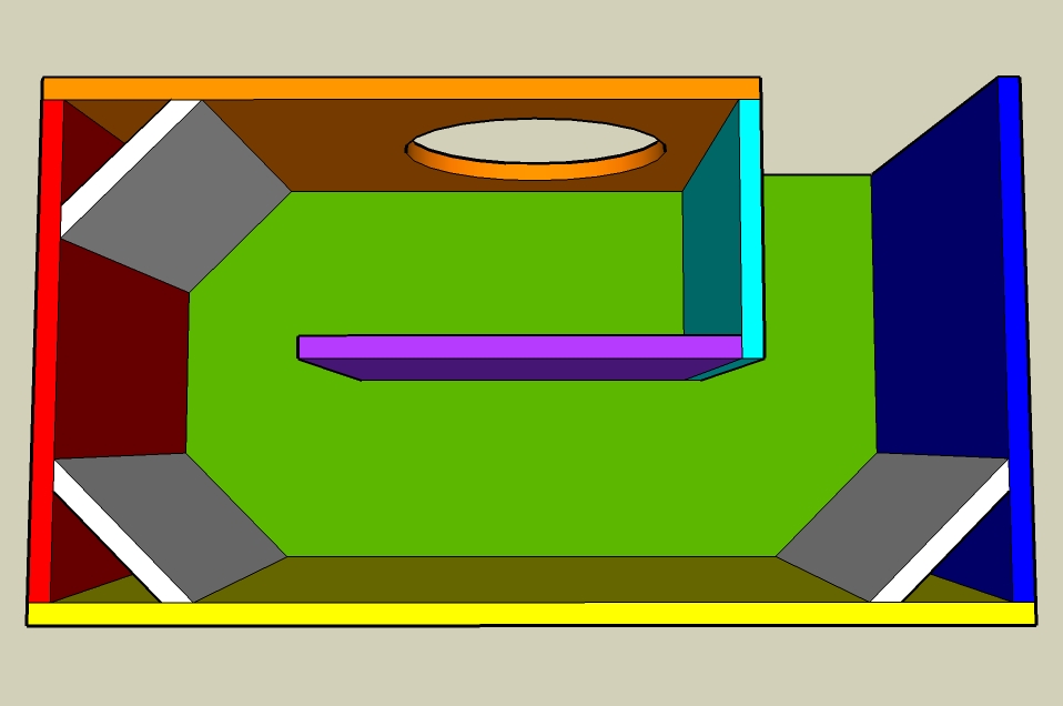 Single Fold OnAxis Transmission Line Enclosure Calculator DB DYNAMIX