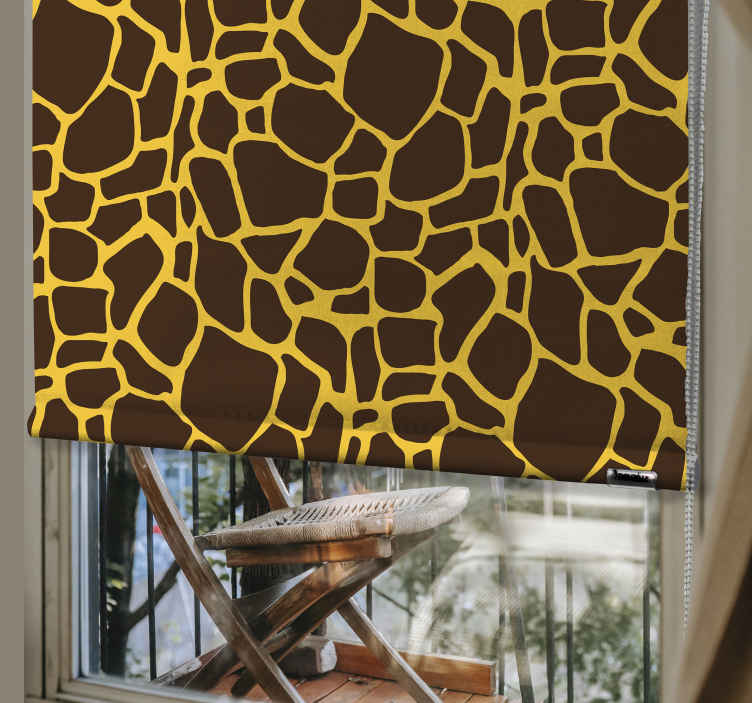 Giraffe Pattern more animal blind