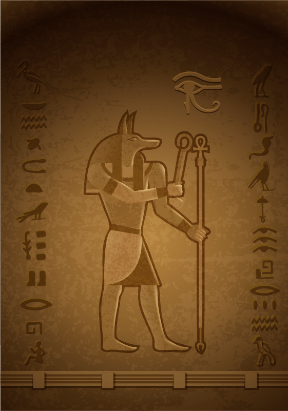 Egyptian Mythologie God 'Seth' Original blind TenStickers