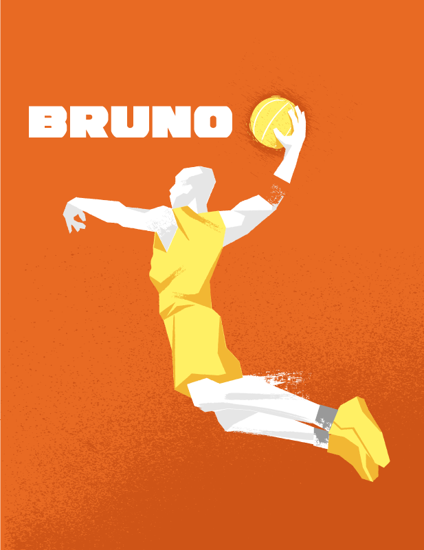 Basketball personalized name sports roller blind TenStickers